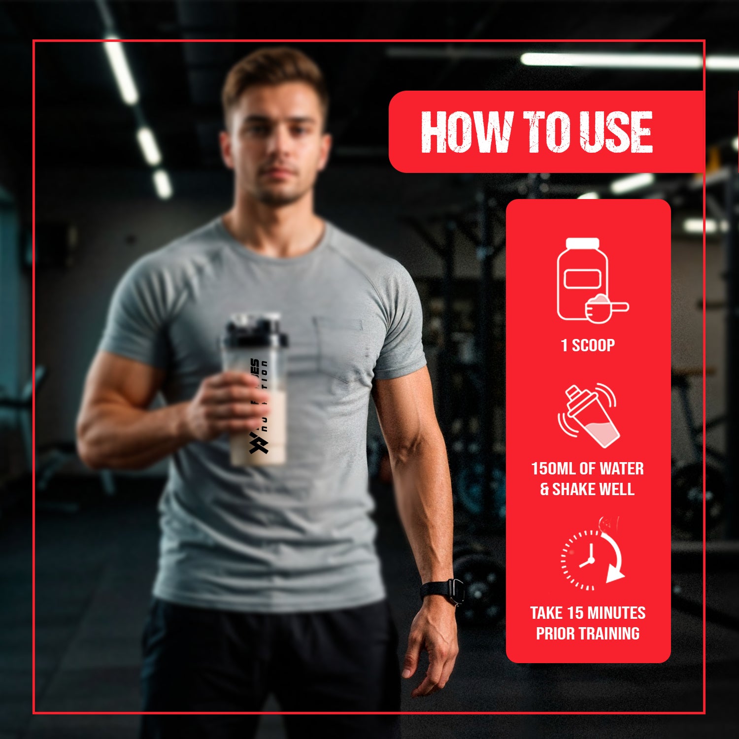 Anabolic Mass Gainer – 16g Protein, 78g Carbs, 2g Creatine, 1g Glutamine, 3g EAA | Rich Chocolate | 3kg Jar (30 Servings)